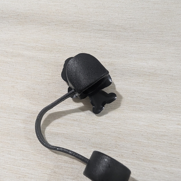 🛍️4 For $15🛍️Disney The Nightmare Before Christmas Black and Red Straw Topper - Picture 4 of 6